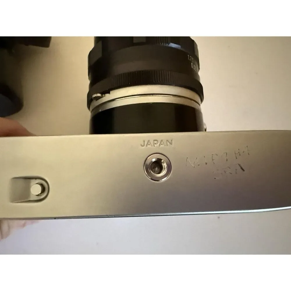 Minolta SR-1 35mm W/Rokkor-PF Auto 50mm Lens And Case